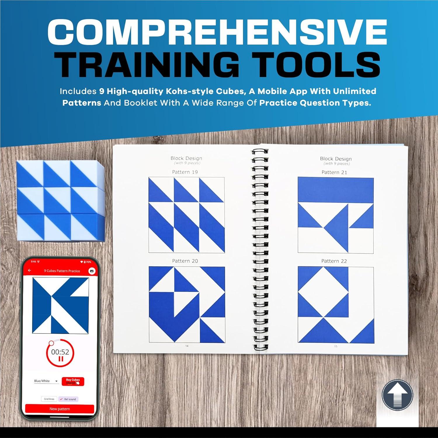 Conjunto de Práctica WISC-V Prfc.NL - 45 Actividades y 9 Cubos