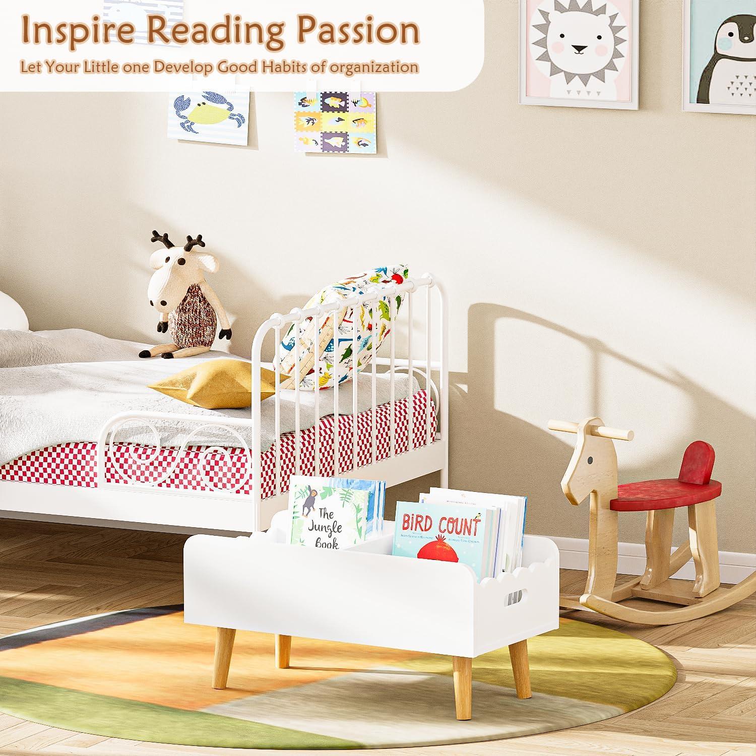 Estantería Montessori GRANTLEY para Niños - Madera, 60x30x28 cm