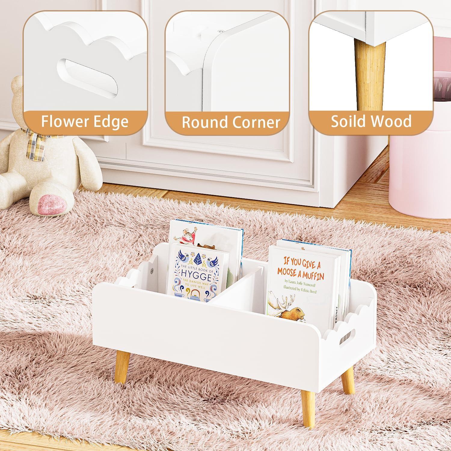 Estantería Montessori GRANTLEY para Niños - Madera, 60x30x28 cm