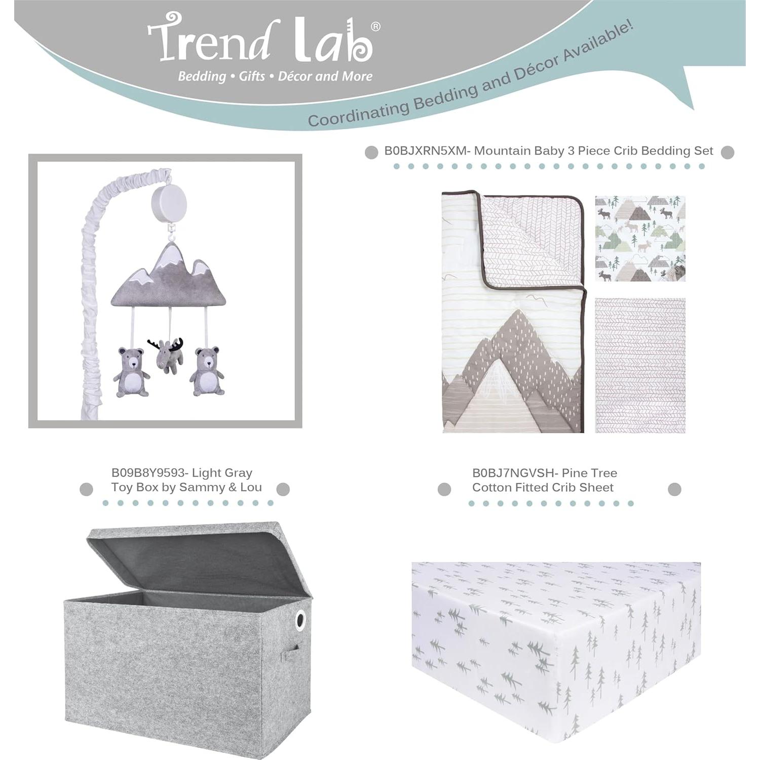 Móvil de Cuna Musical Trend Labs Bosque Montañas 1 Cuenta