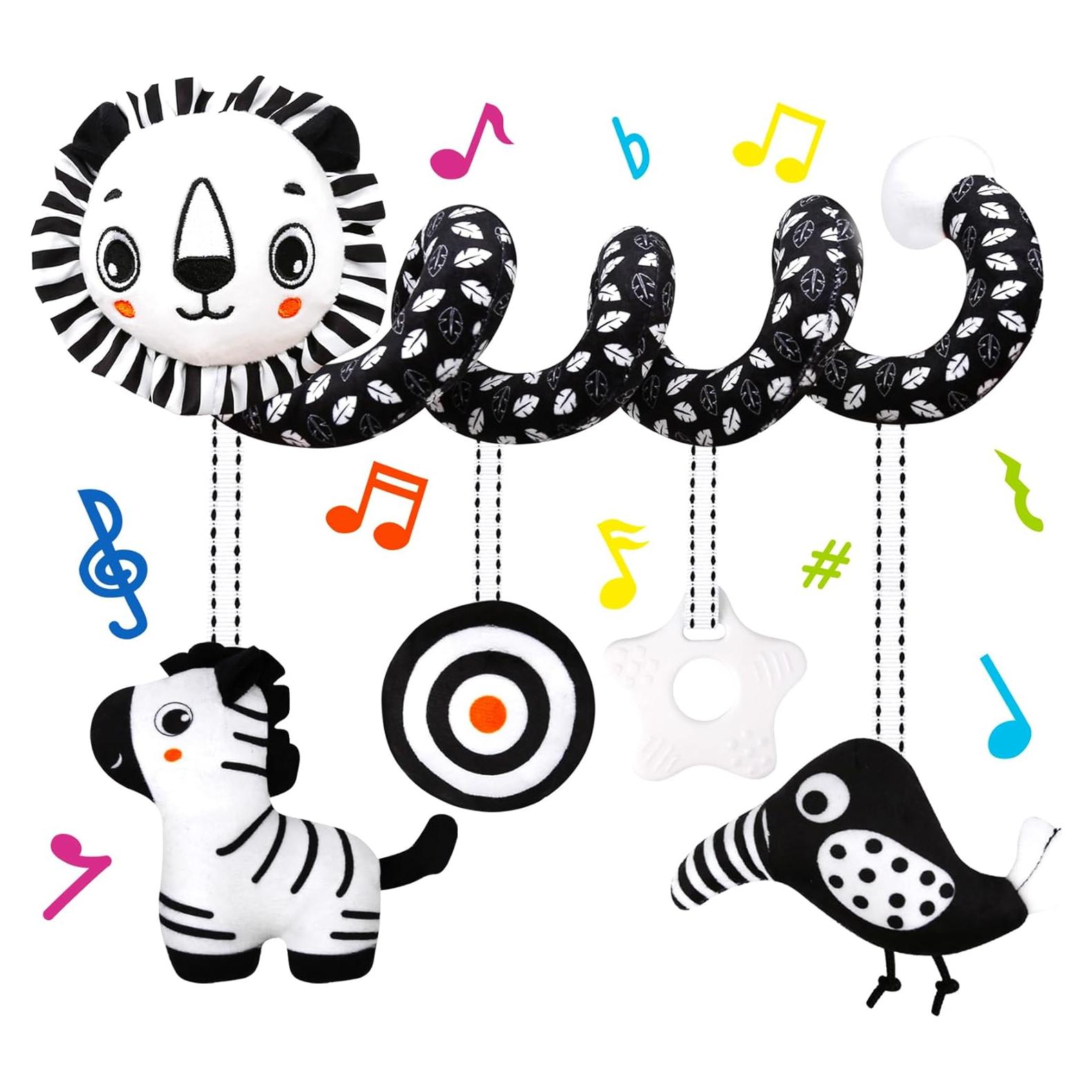 Juguetes Sensoriales para Bebés FQKIOMY - Alto Contraste 0-12 Meses