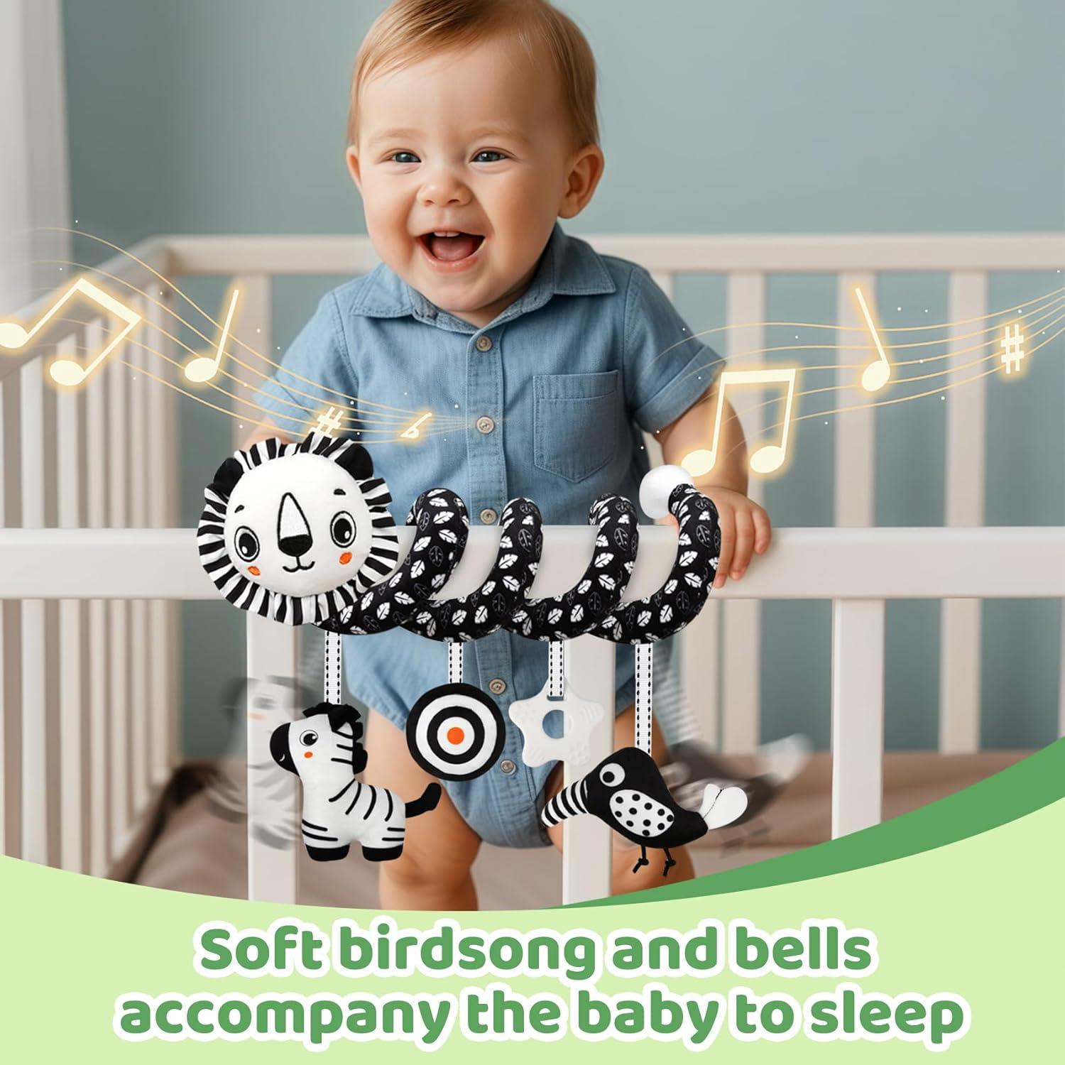 Juguetes Sensoriales para Bebés FQKIOMY - Alto Contraste 0-12 Meses