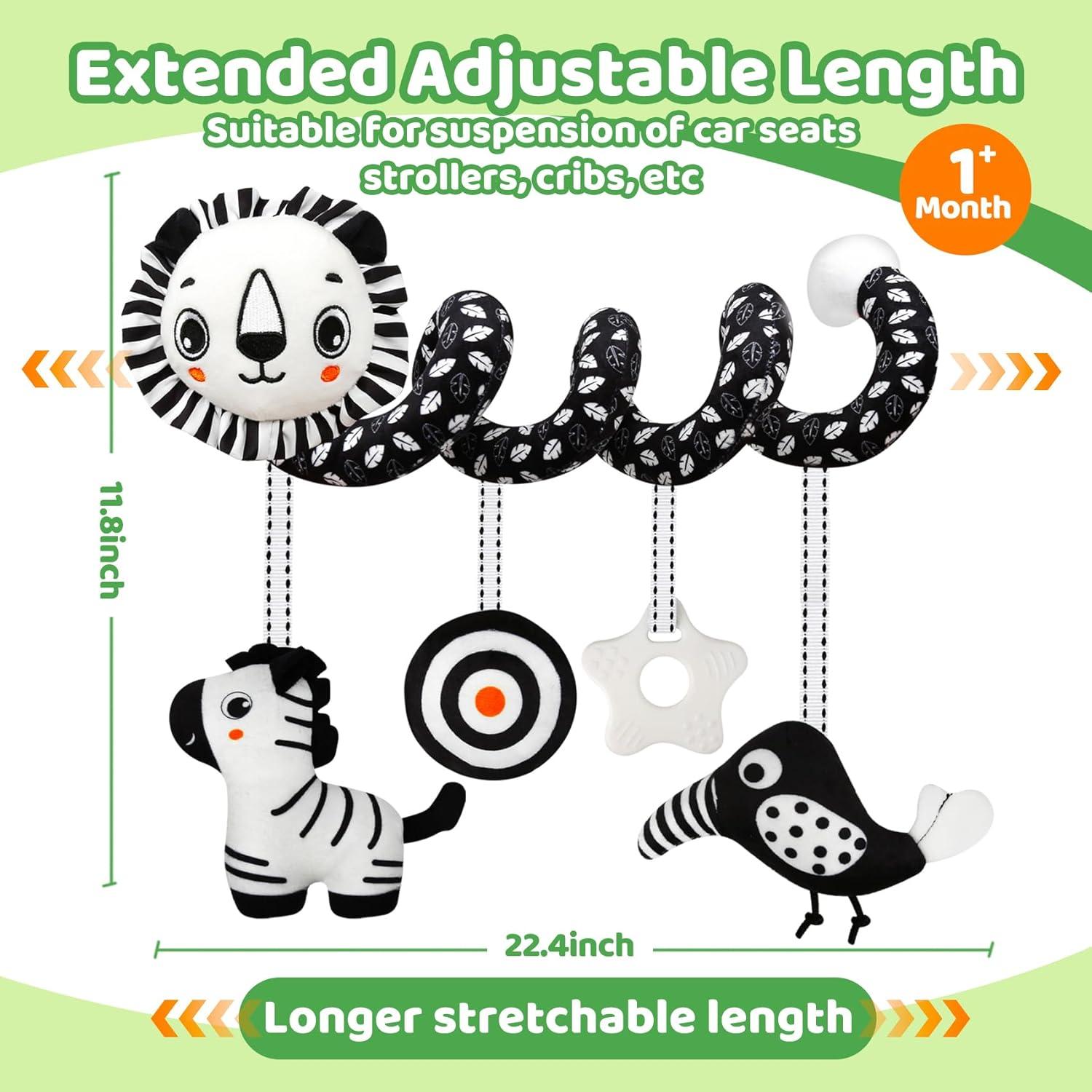 Juguetes Sensoriales para Bebés FQKIOMY - Alto Contraste 0-12 Meses