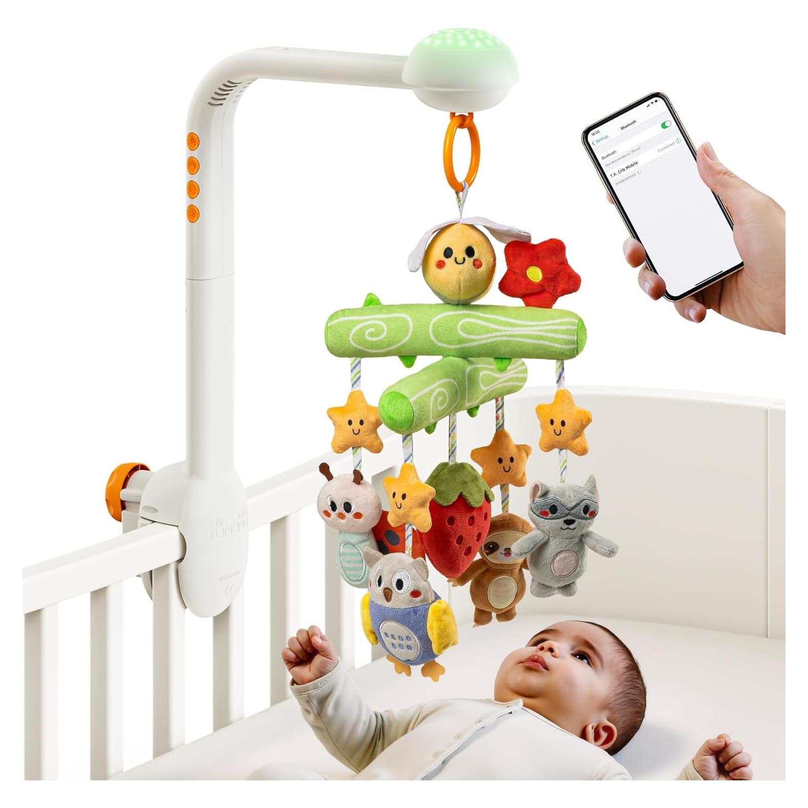 Móvil de Cuna TUMAMA con Música y Proyección de Estrellas