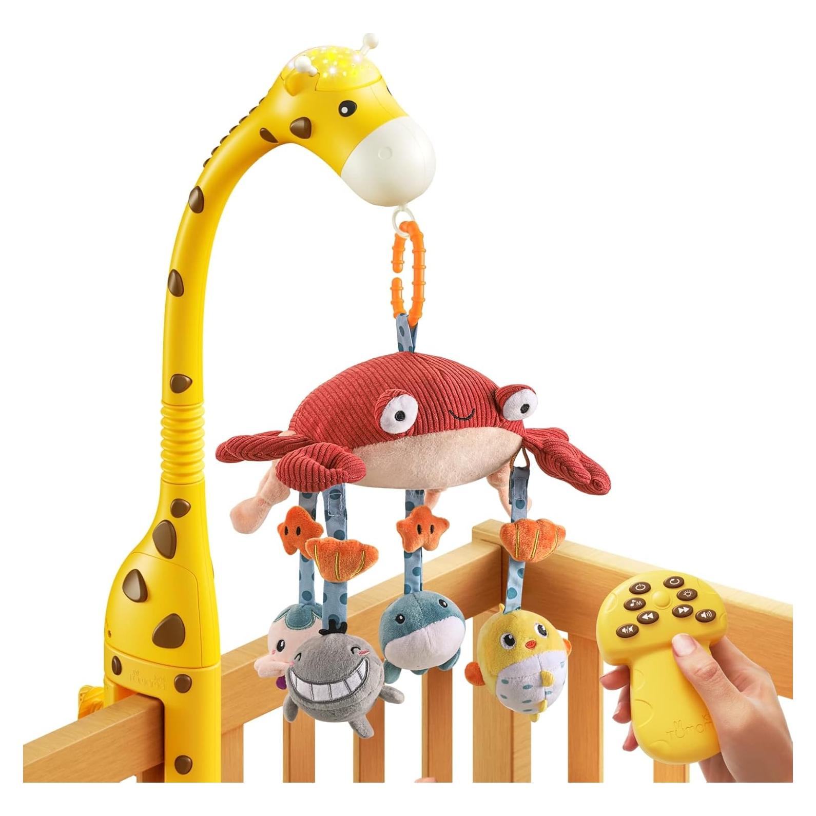 Móvil para Cuna Tumama 3 en 1 con Control Remoto y Proyector