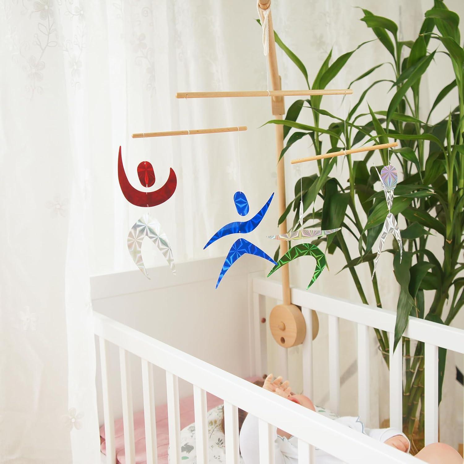 Móvil Montessori Dancer Purgano DS52M-B-C para Bebés