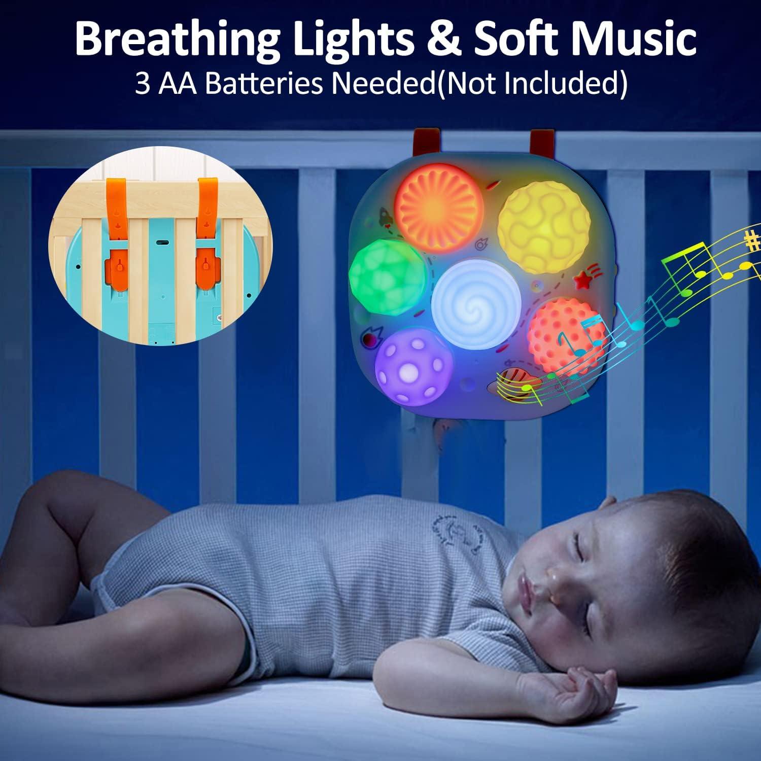 Juguetes Musicales Iluminados Tsomtto para Bebés 6-12 Meses