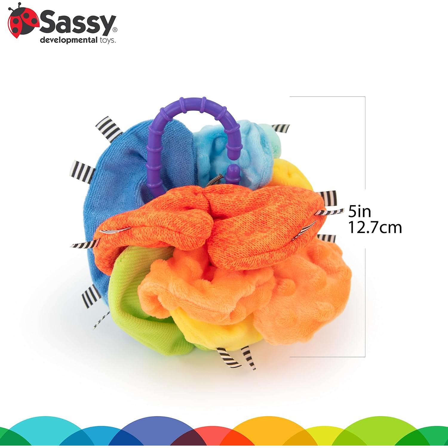 Bola Arrugada Sassy Juguete Sensorial 15 cm 3+ Meses