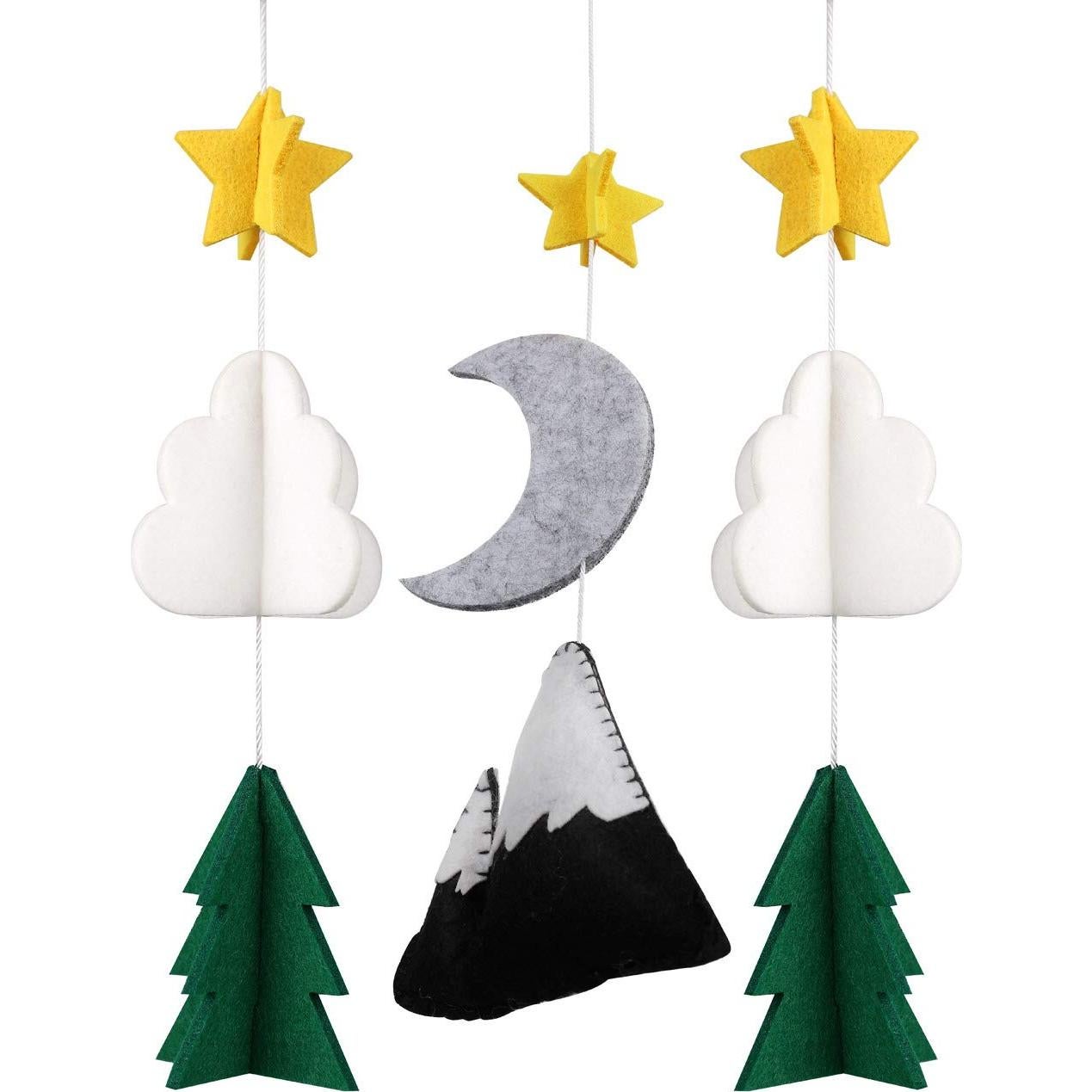 Móvil de Cuna Sorrel + Fern - Noche Estrellada en el Bosque