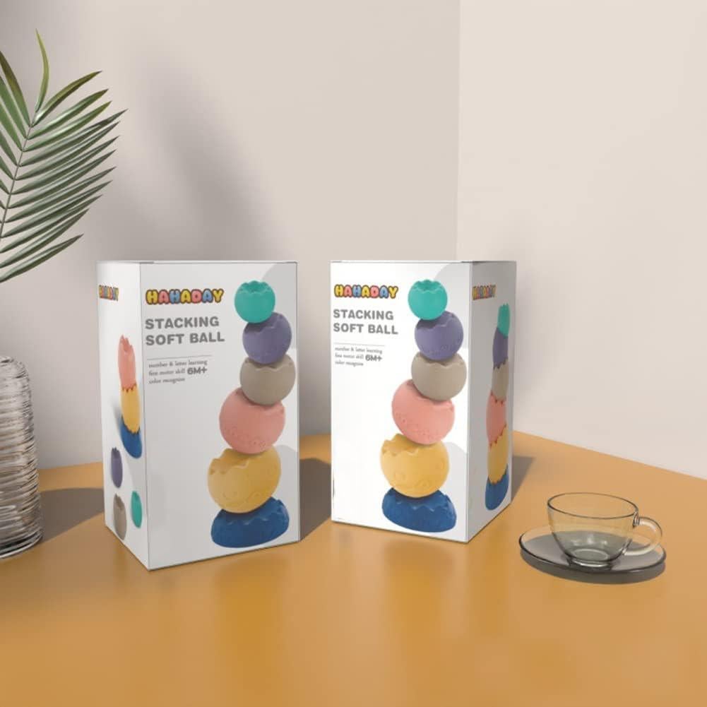 Juguetes de Masticar Sensoriales para Bebés 0-3 Años - 5 Pelotas