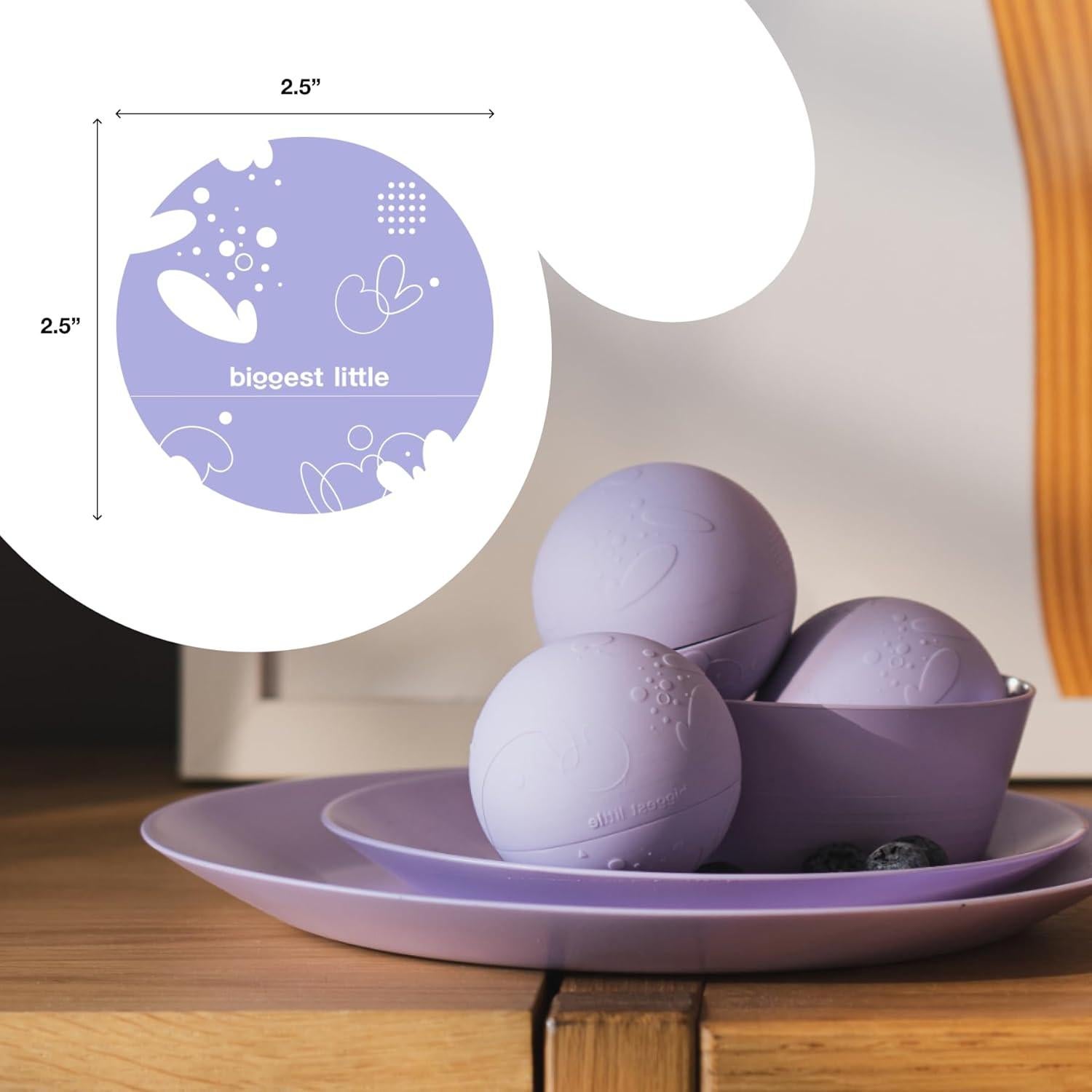 Juguete Sensorial Silicona Grado Alimenticio b es para bola - 2 piezas