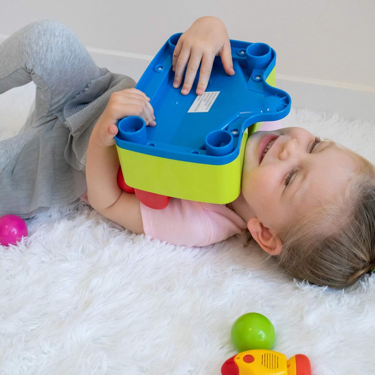 Juego de Popper de Pelotas Bambiya con Martillo Musical - Juguete para Bebés de 12 Meses a 3 Años