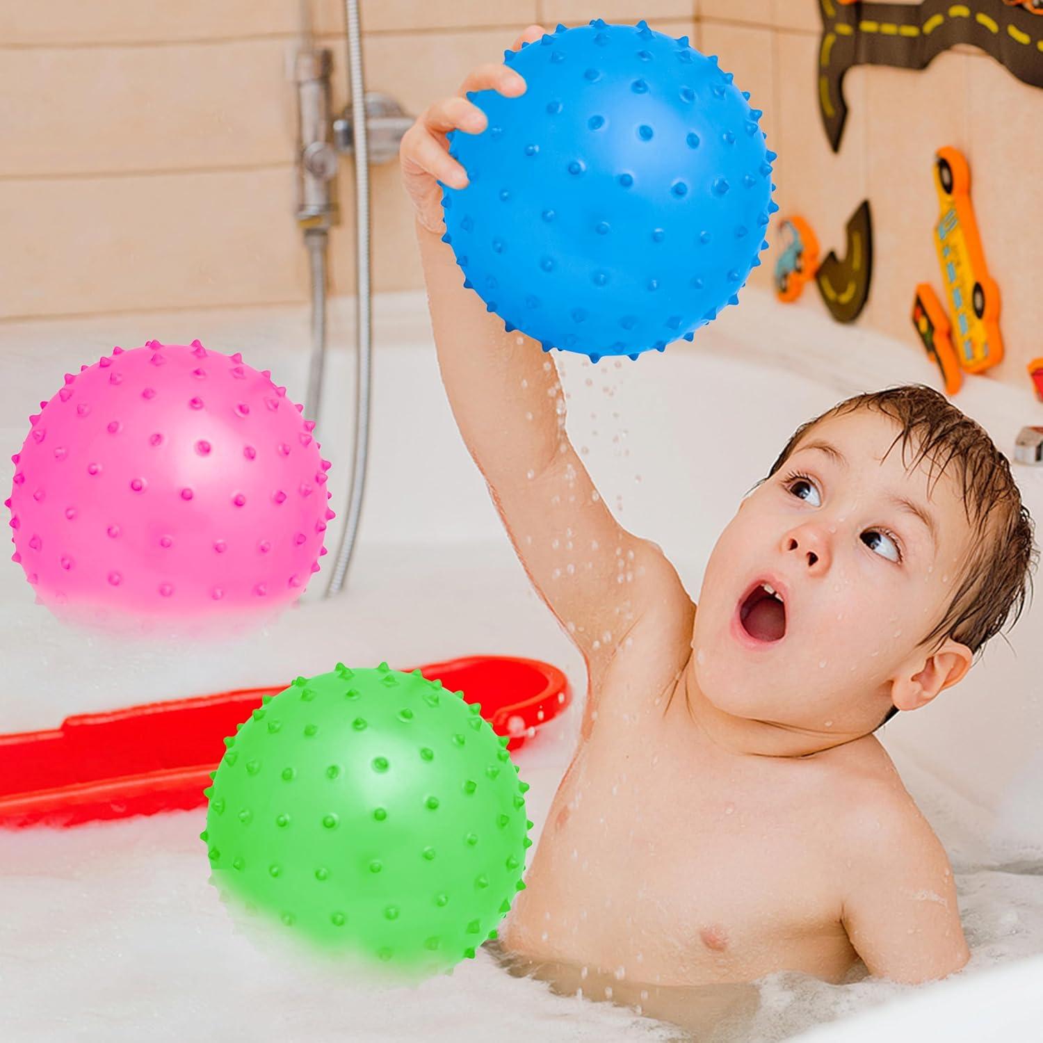 Set de 6 Pelotas para Niños Ladwon - Fútbol, Baloncesto, Rugby