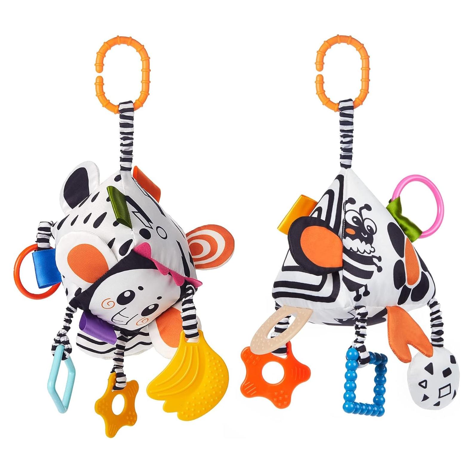 Juguetes para Bebés TUMAMA, Sonajeros de Alto Contraste 0-3 Años