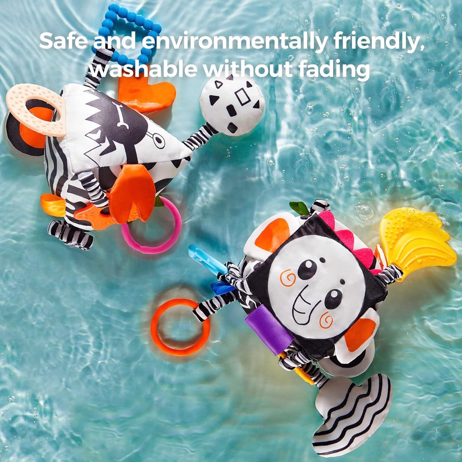 Juguetes para Bebés TUMAMA, Sonajeros de Alto Contraste 0-3 Años