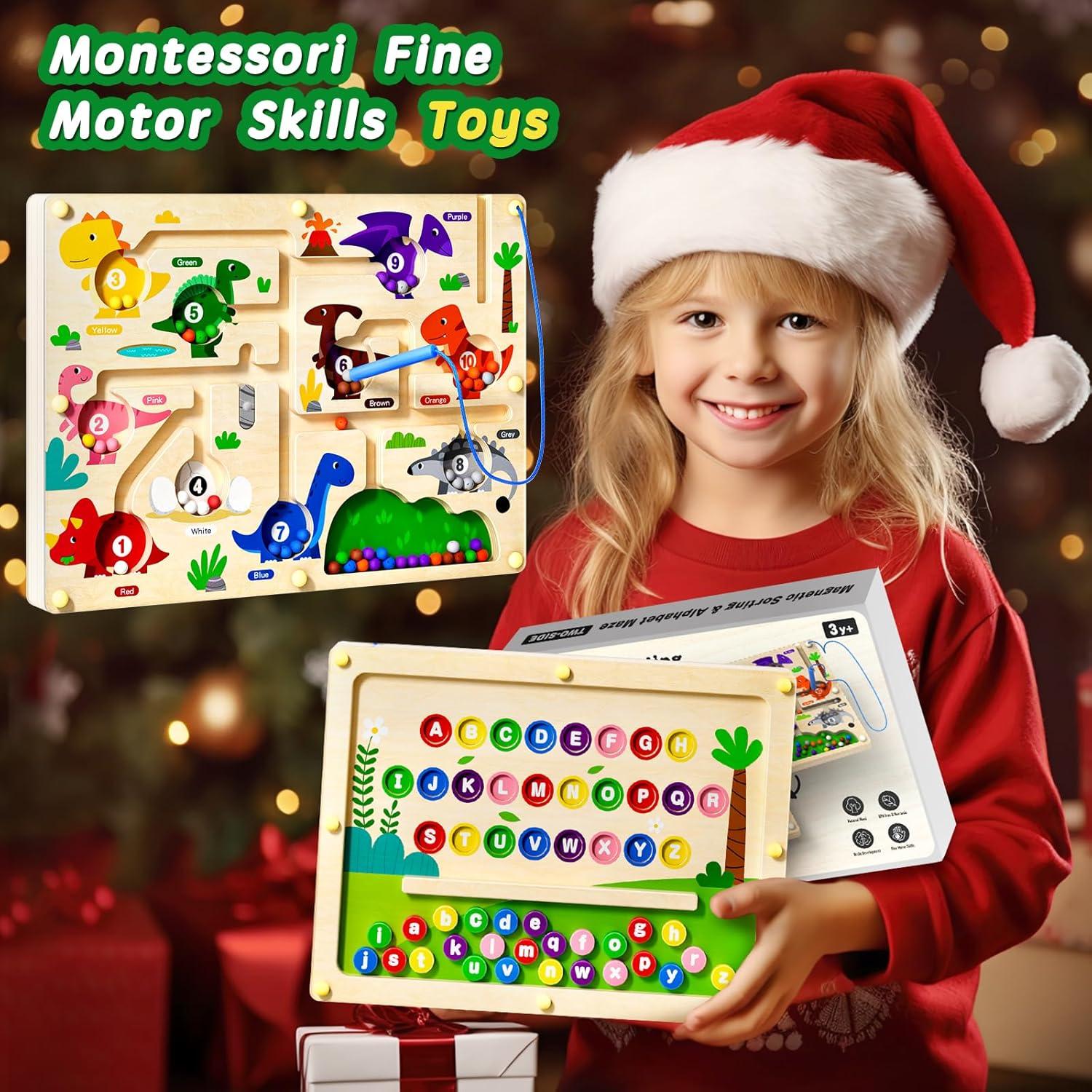 Rompecabezas Magnético 2 en 1 GZYH - Alfabeto y Números