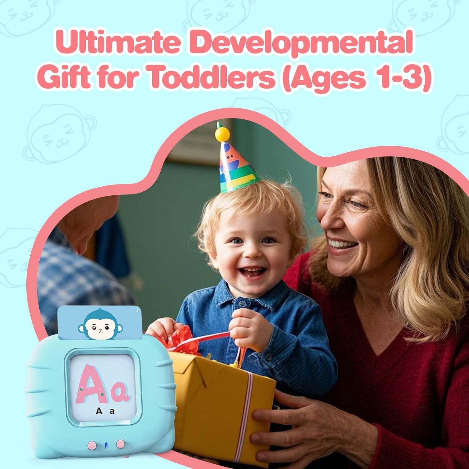 Tarjetas de Flash que Hablan U_LEARNER 296 Palabras Azul