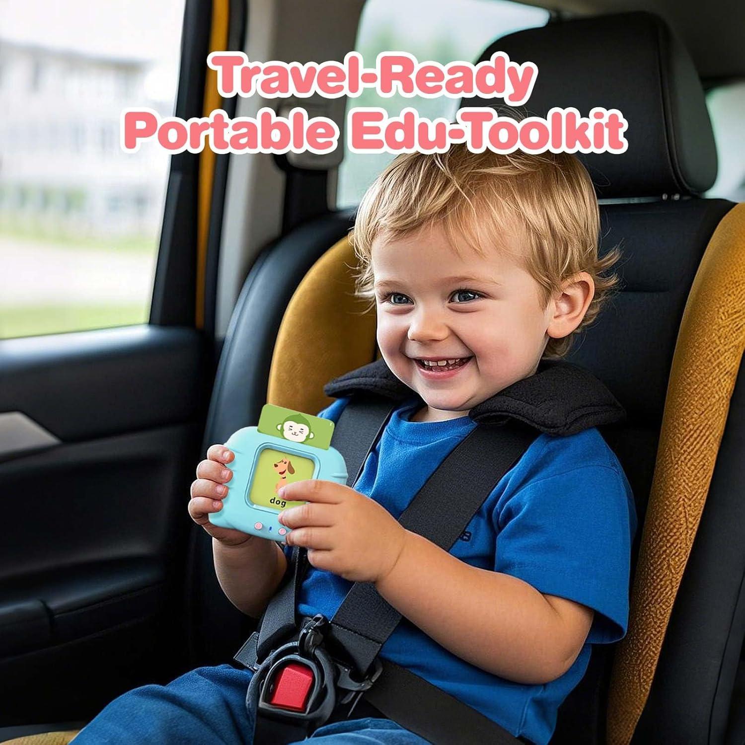 Tarjetas de Flash que Hablan U_LEARNER 296 Palabras Azul