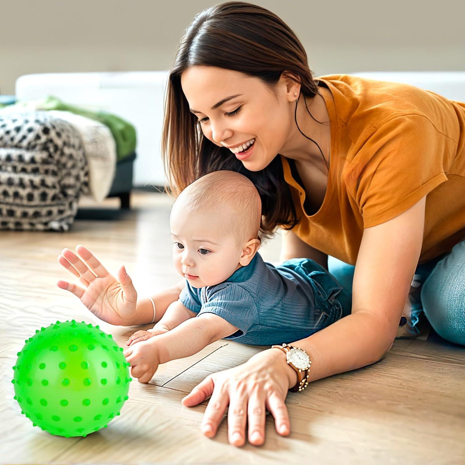 Pelotas Rebotadoras LOVEINUSA 15cm 6 Colores con Bomba