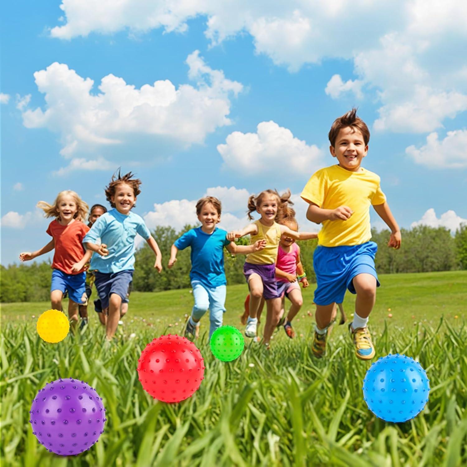 Pelotas Rebotadoras LOVEINUSA 15cm 6 Colores con Bomba