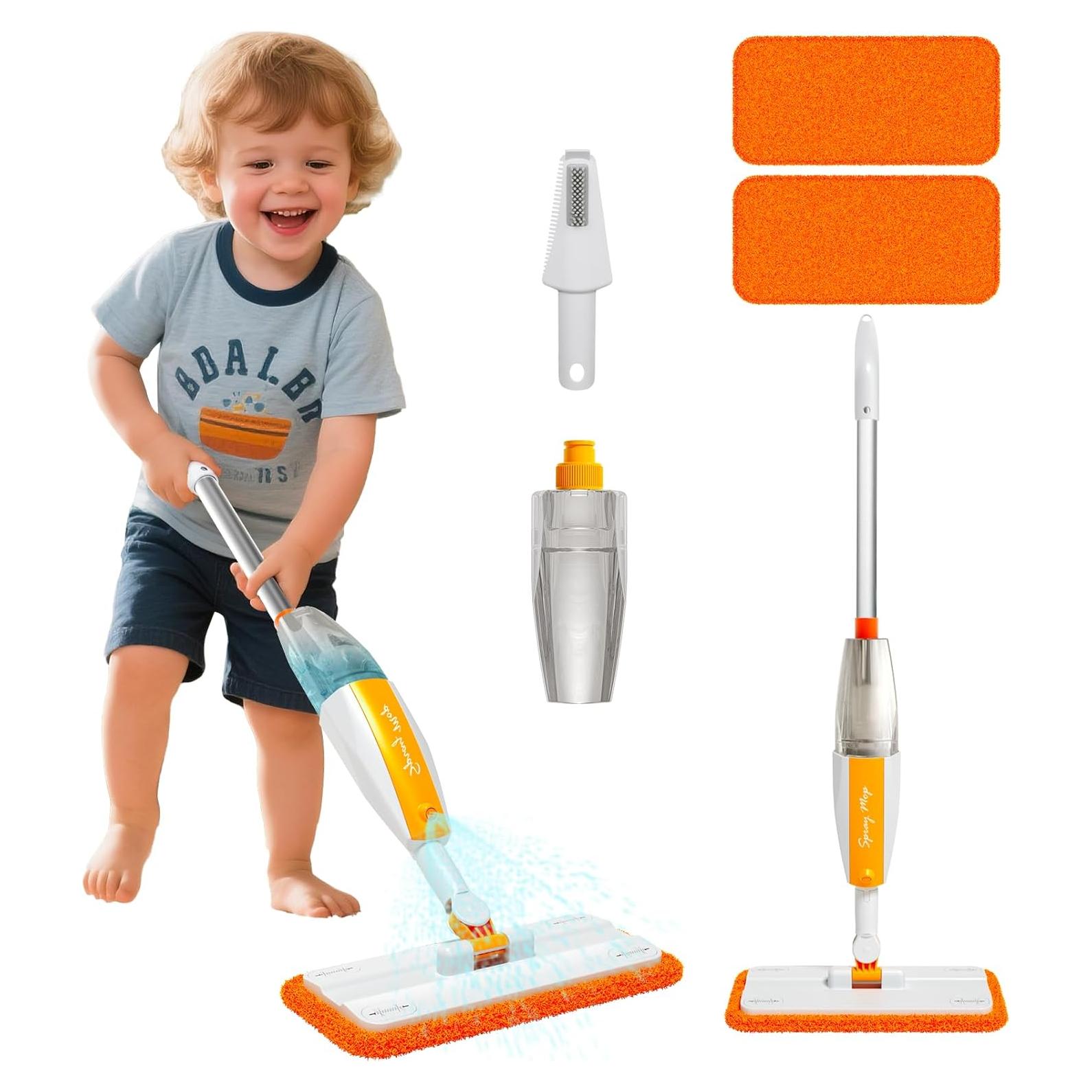 Mopa en Spray para Niños LSCLCIN - Set de Limpieza Montessori