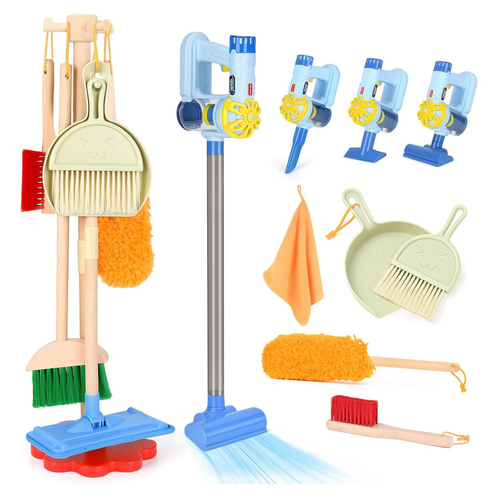 Juego de Limpieza de Madera Dreamon 11 Piezas para Niños