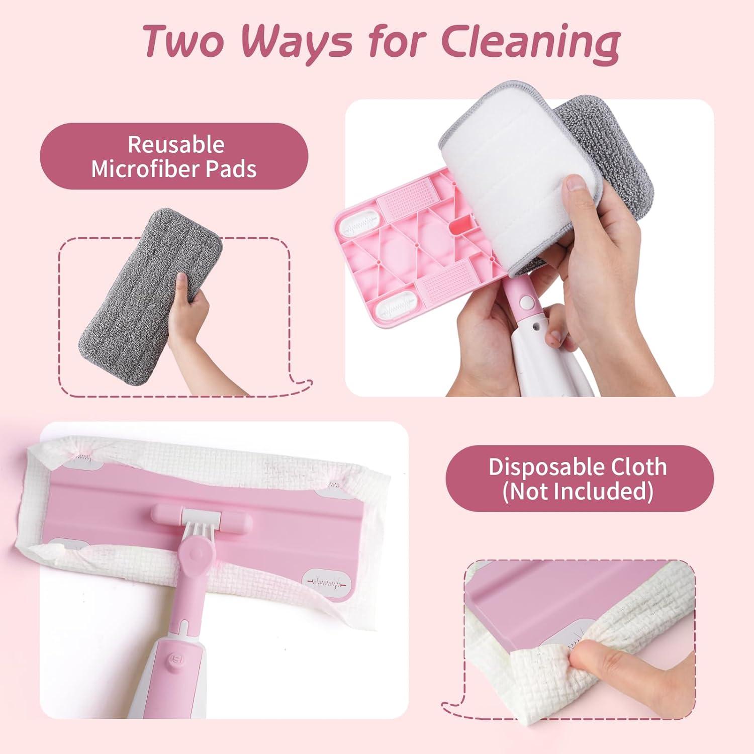 Mopa Pulverizadora para Niños Hilsoeet - Juguete de Limpieza Real