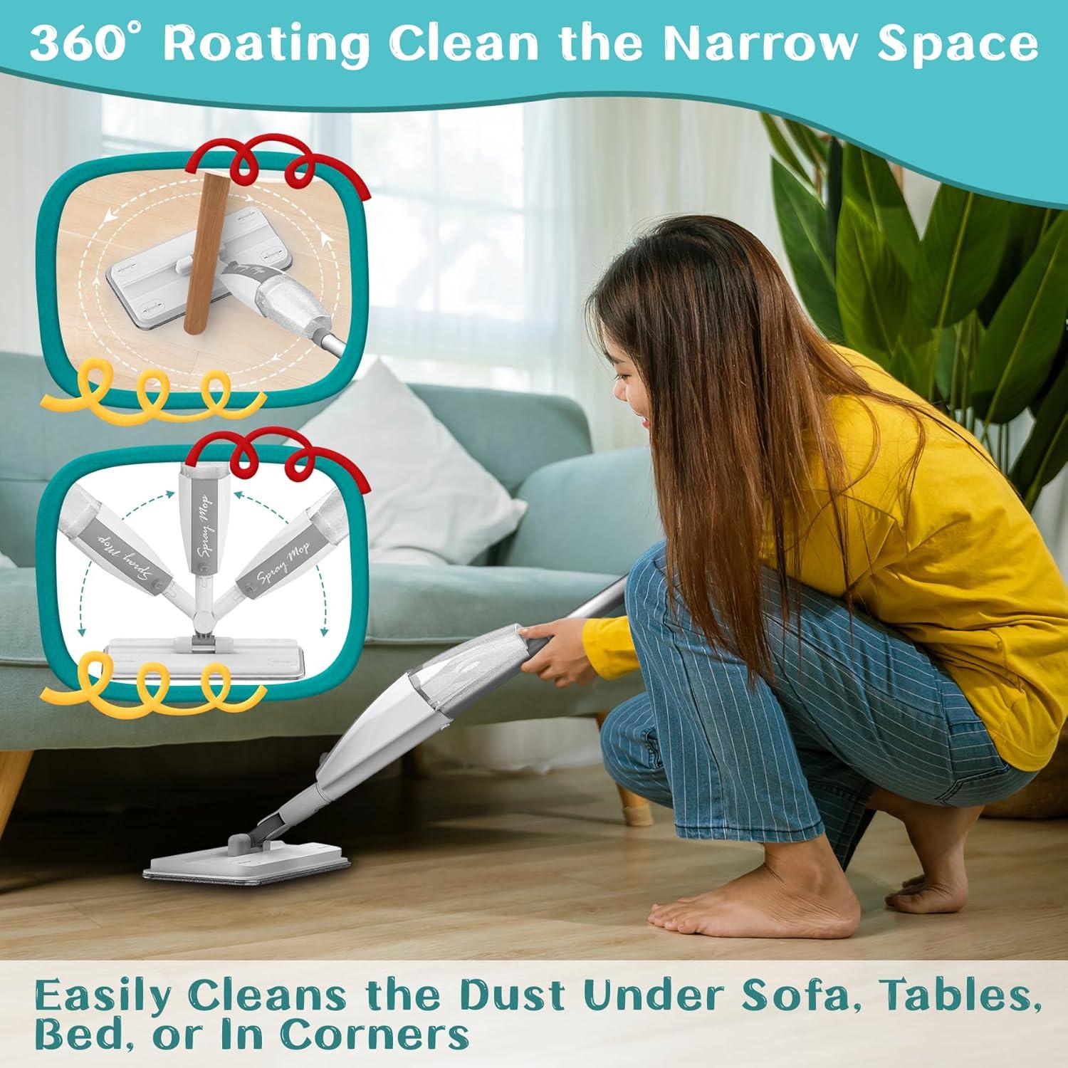 Juego de Limpieza para Niños EP - Mopa Pulverizadora Infantil