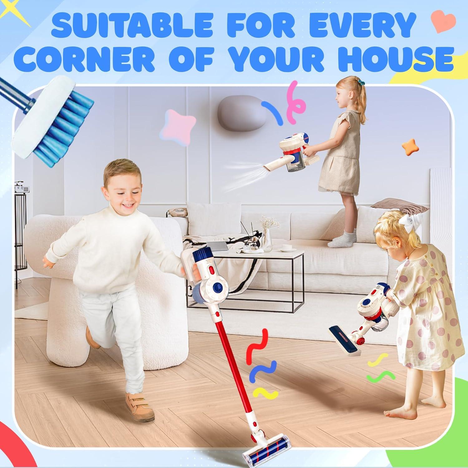 Aspiradora de Juguete para Niños SmilessKiddo 3 en 1 - 1.06 kg