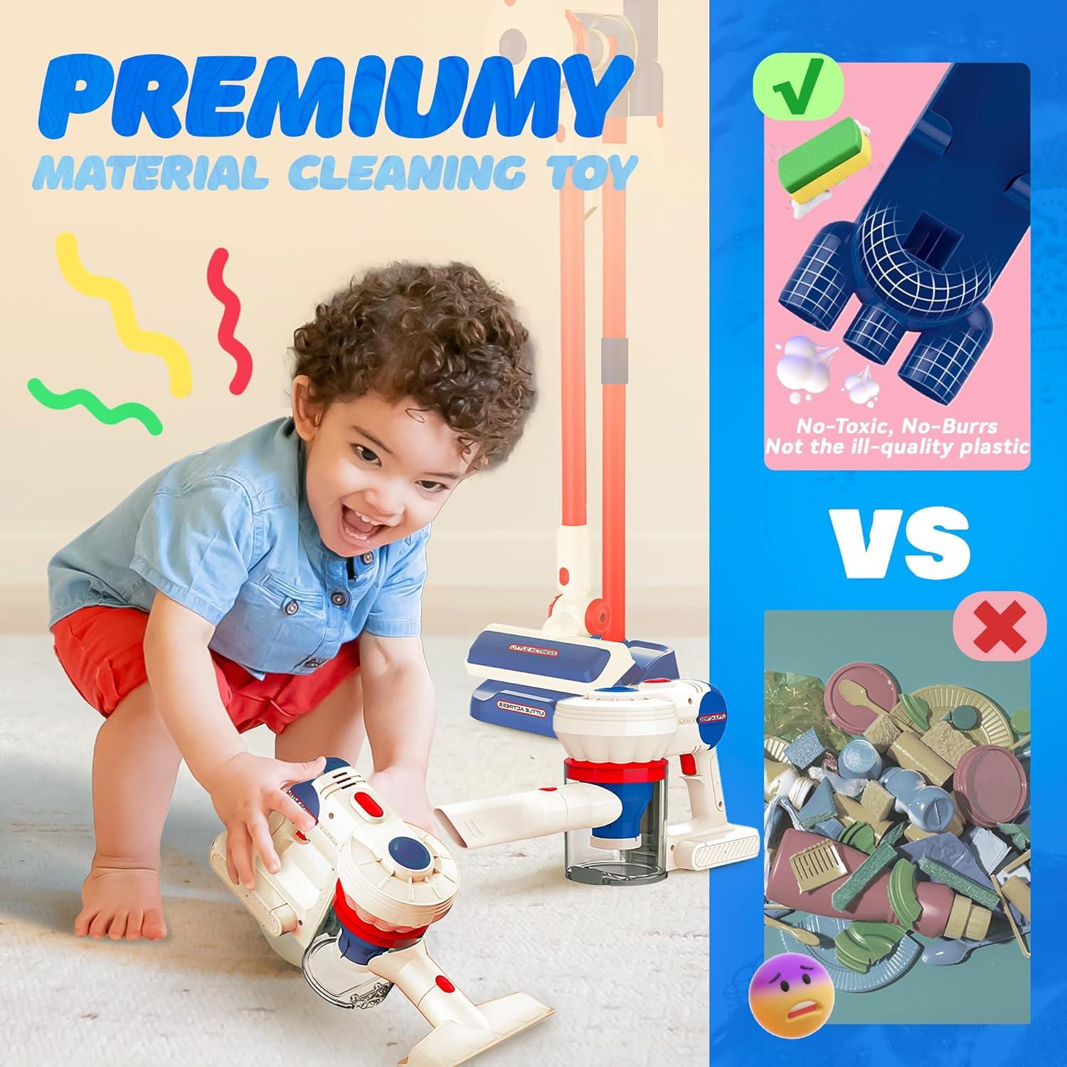 Aspiradora de Juguete para Niños SmilessKiddo 3 en 1 - 1.06 kg