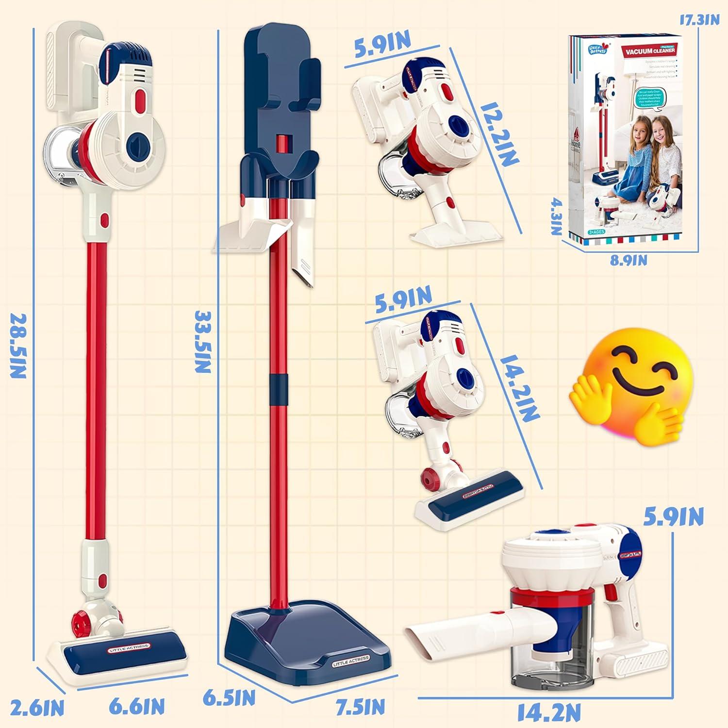 Aspiradora de Juguete para Niños SmilessKiddo 3 en 1 - 1.06 kg