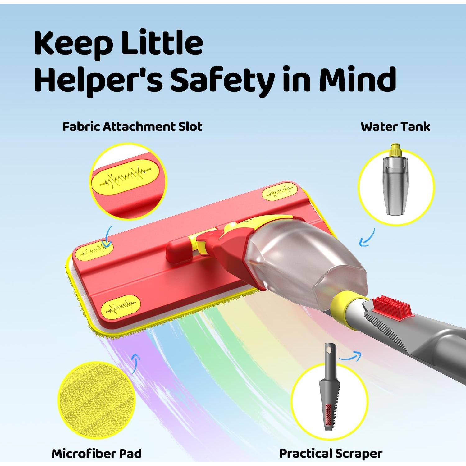 Xlife Mop Spray Infantil Montessori 76.2 cm - Kit de Limpieza