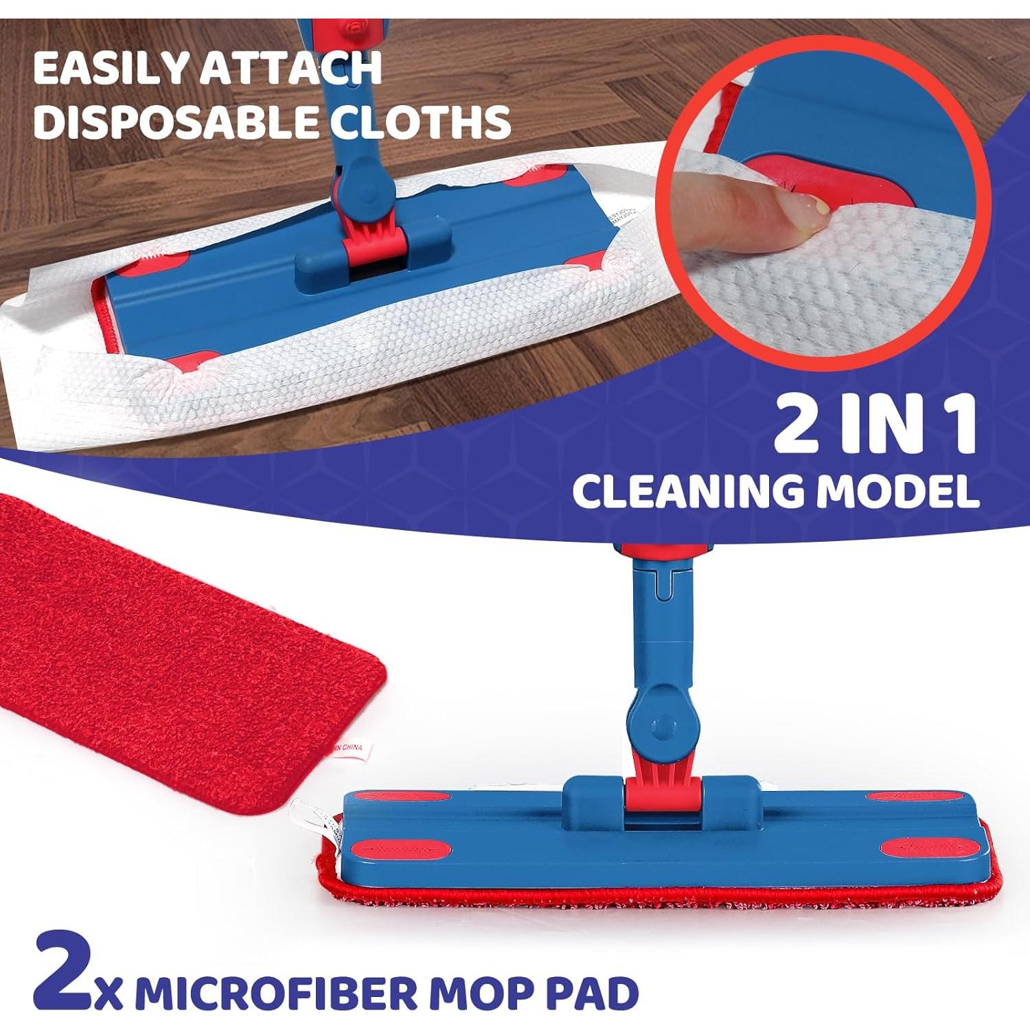 Mopa en Spray Real para Niños AGRASIV con 2 Almohadillas