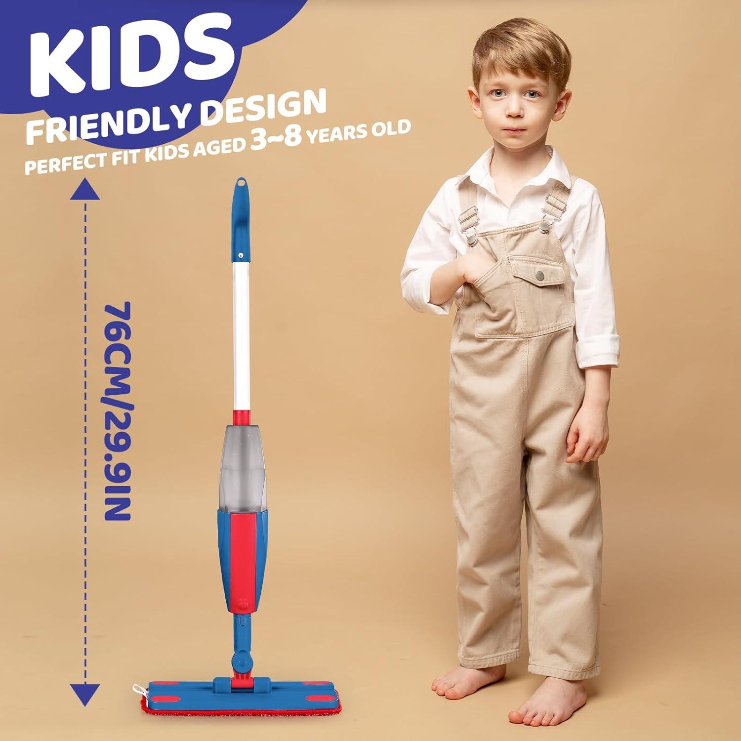 Mopa en Spray Real para Niños AGRASIV con 2 Almohadillas