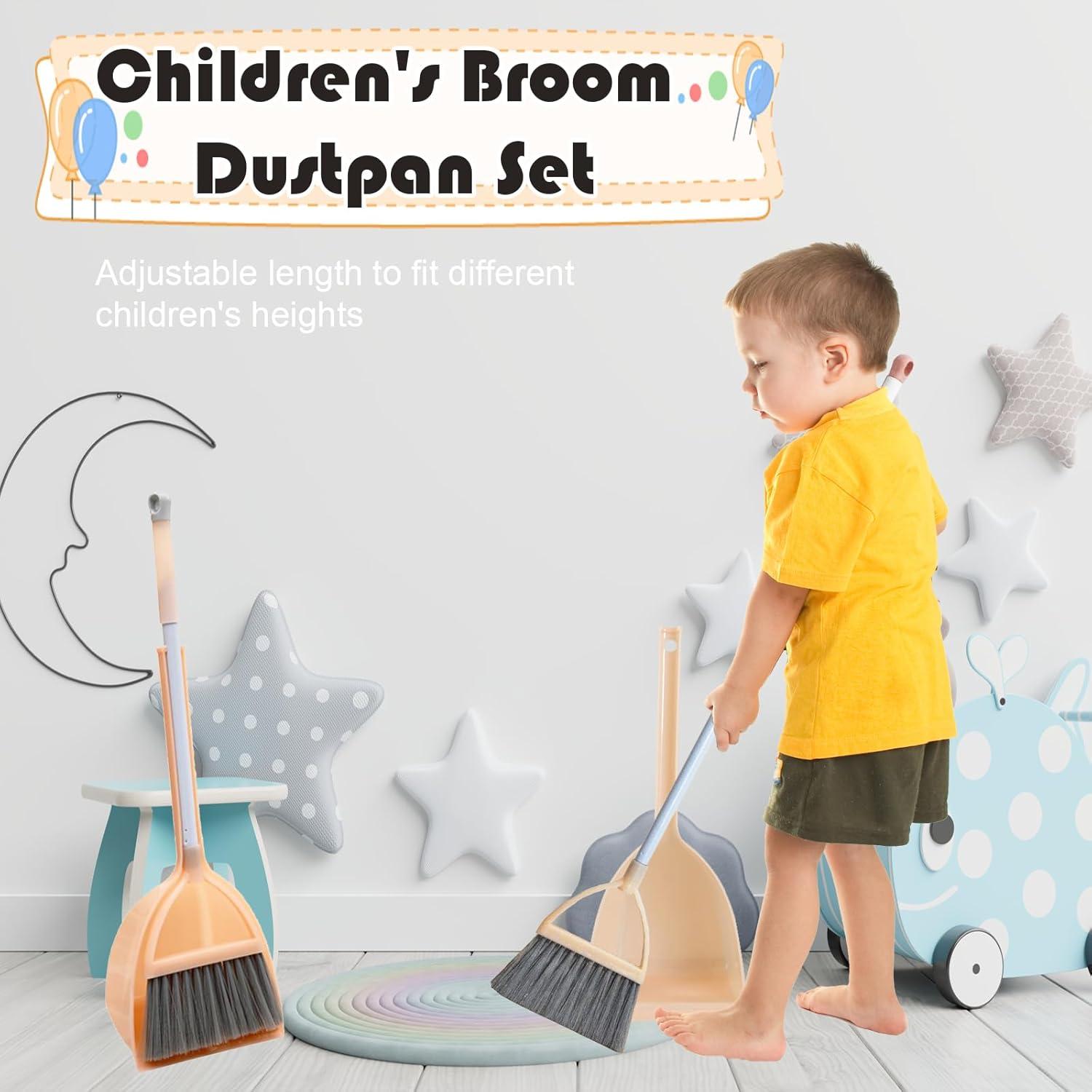 Set de Escoba y Recogedor para Niños Xifando Azul Claro