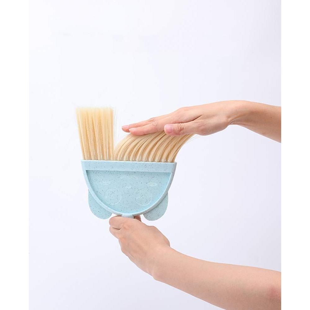 Mini Escoba con Recogedor MAYEV para Niños Azul 52cm