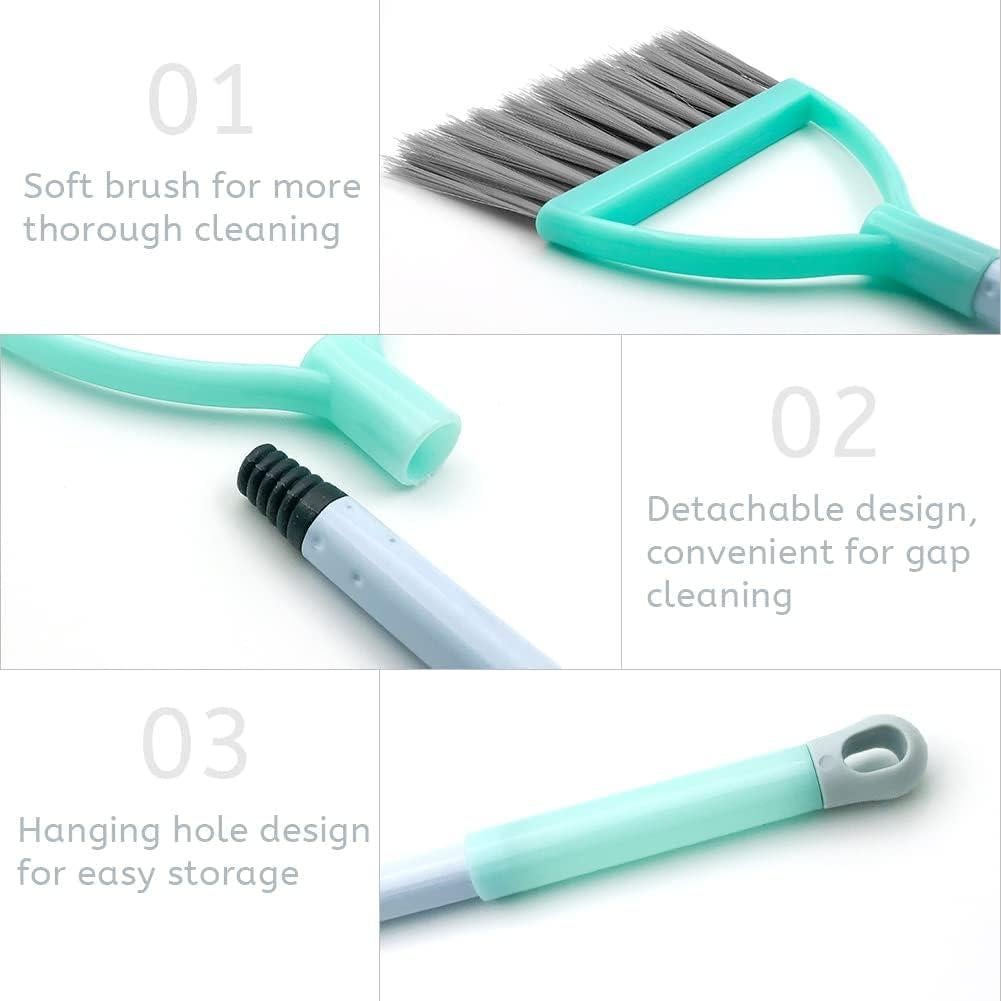 Escoba y Recogedor Pequeño para Niños WDDBHSKN Azul