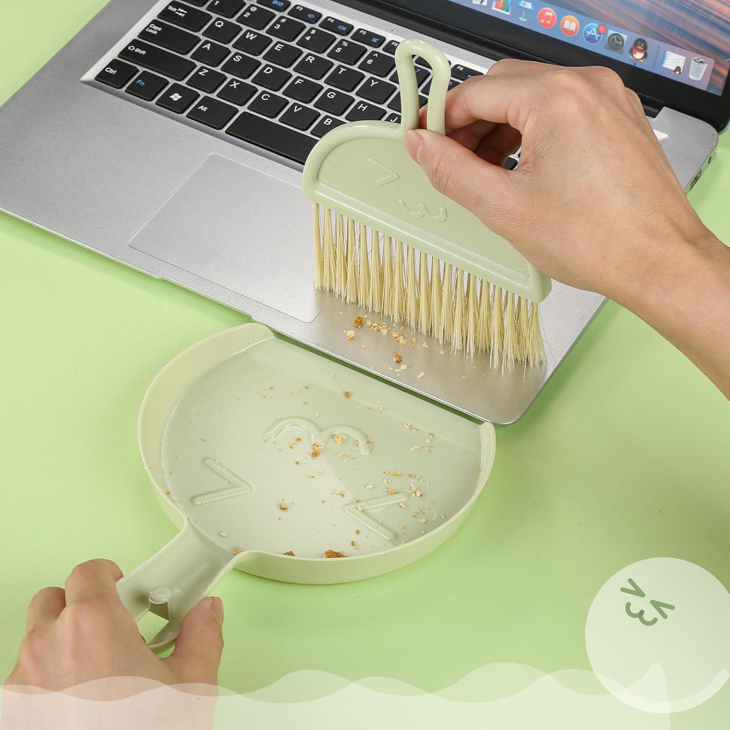 Juego de Escoba y Recogedor Mini SUTINE, Compacto y Duradero