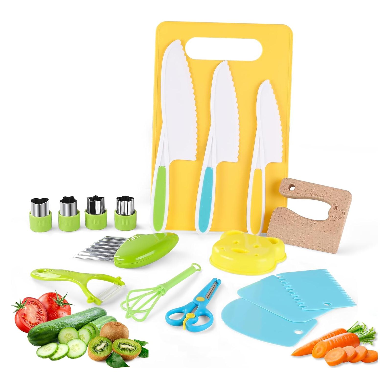 Set de Herramientas de Cocina Montessori 16 Piezas FGASIDYO