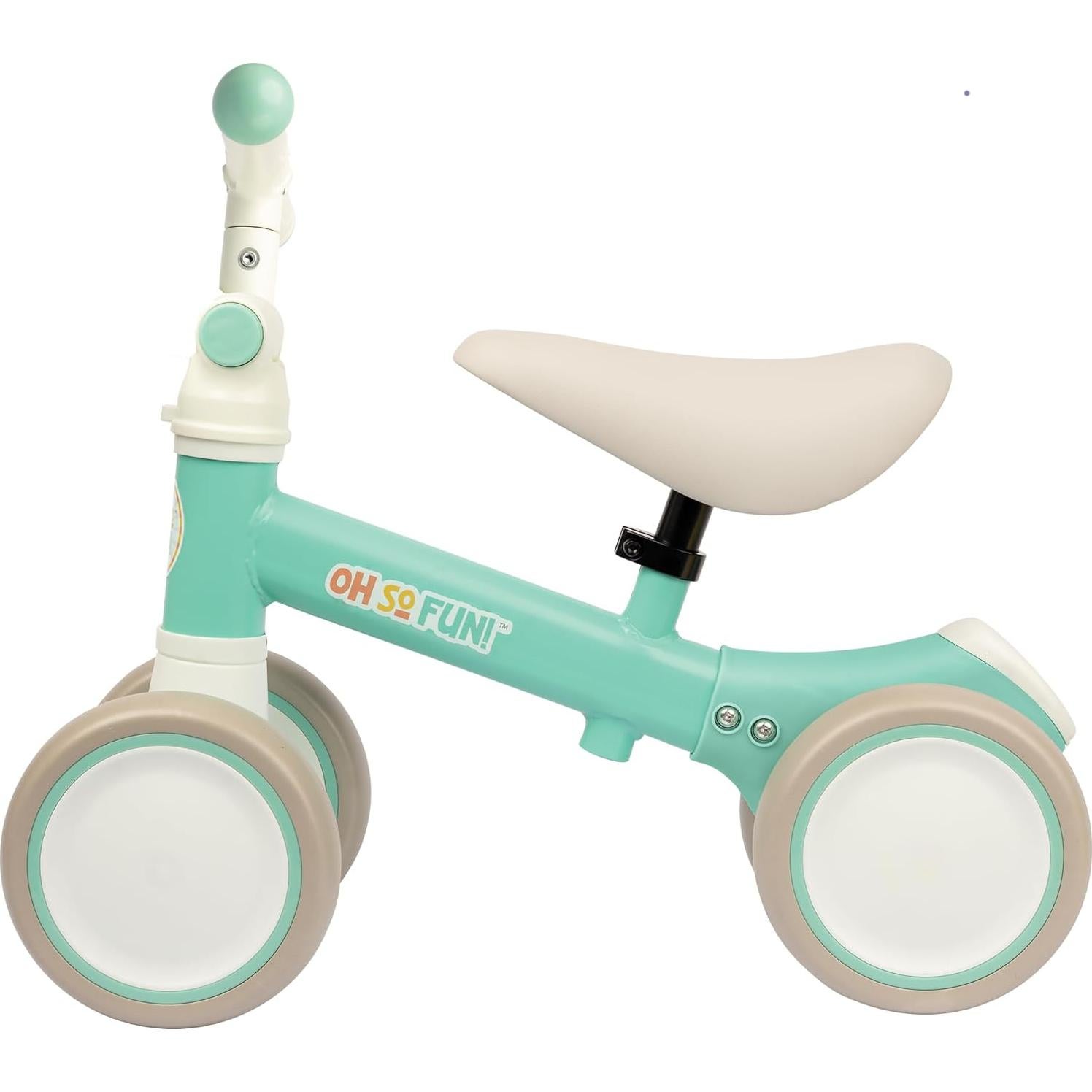 Bicicleta de Equilibrio MindWare Oh So Fun Teal 1-2 Años