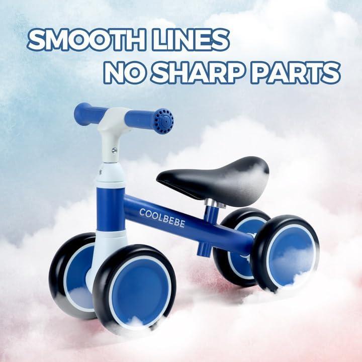 Bicicleta de Equilibrio COOLBEBE para Bebés 12-36 Meses Azul