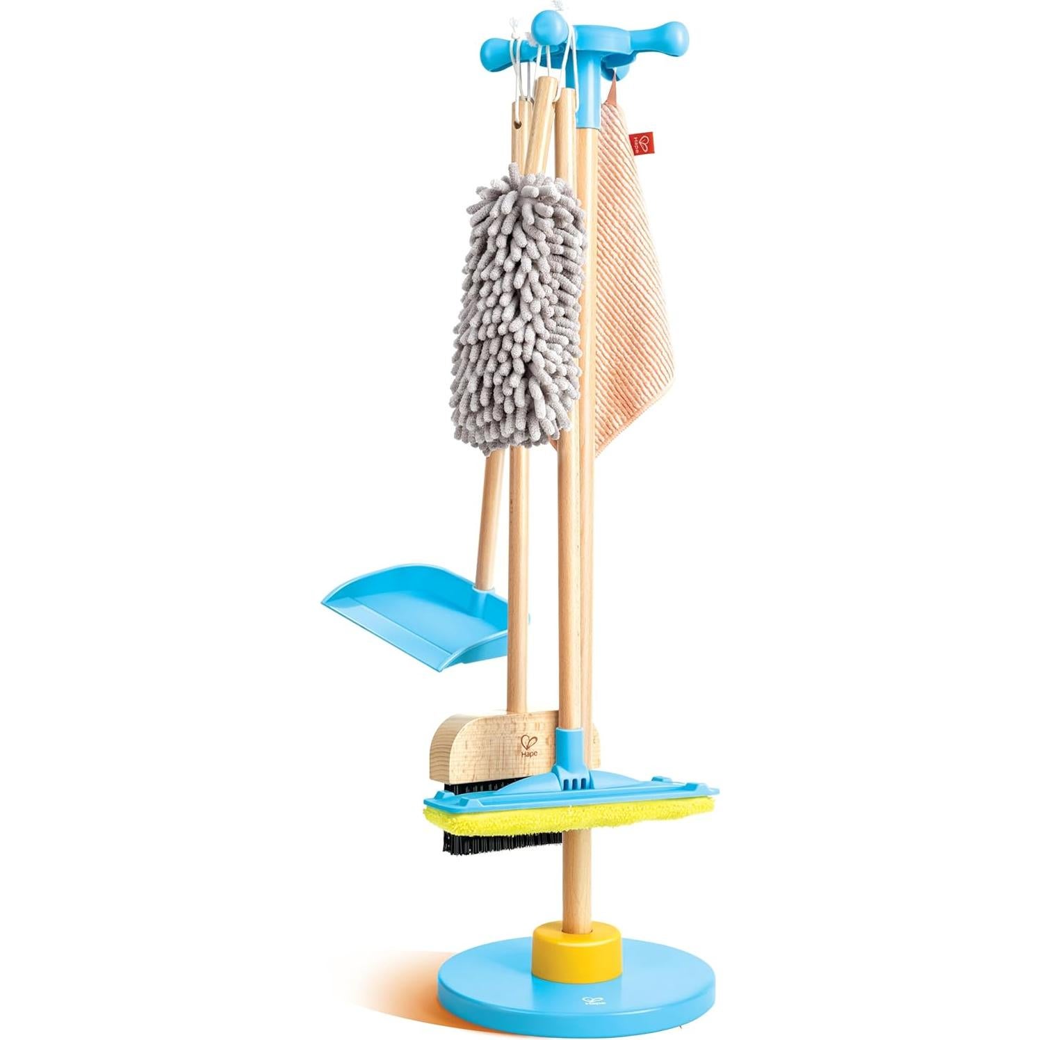 Juego de Escoba de Limpieza Hape 3A+ con Soporte y Accesorios
