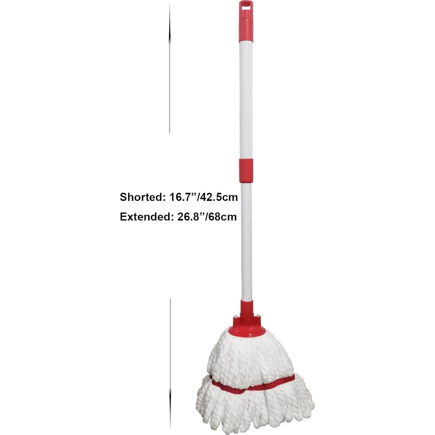 Juego de limpieza para niños: escoba, recogedor y fregona mini