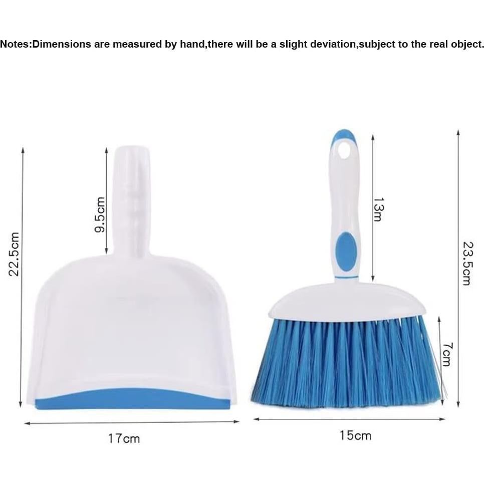 Juego de Escoba y Recogedor Mini BSMstone Rosa 26x17cm