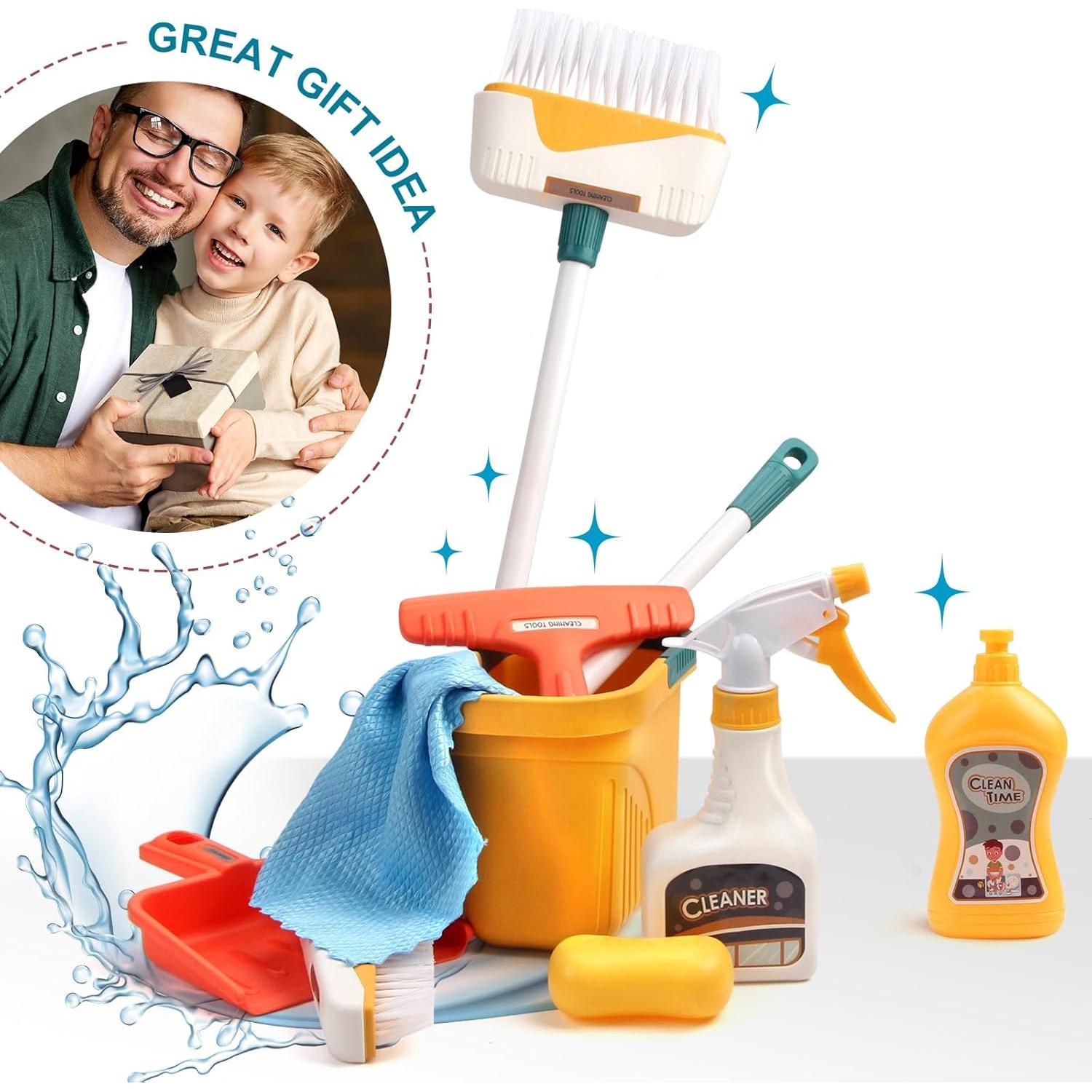 Juego de Limpieza para Niños Joyfia 12 Piezas - Juguete Educativo