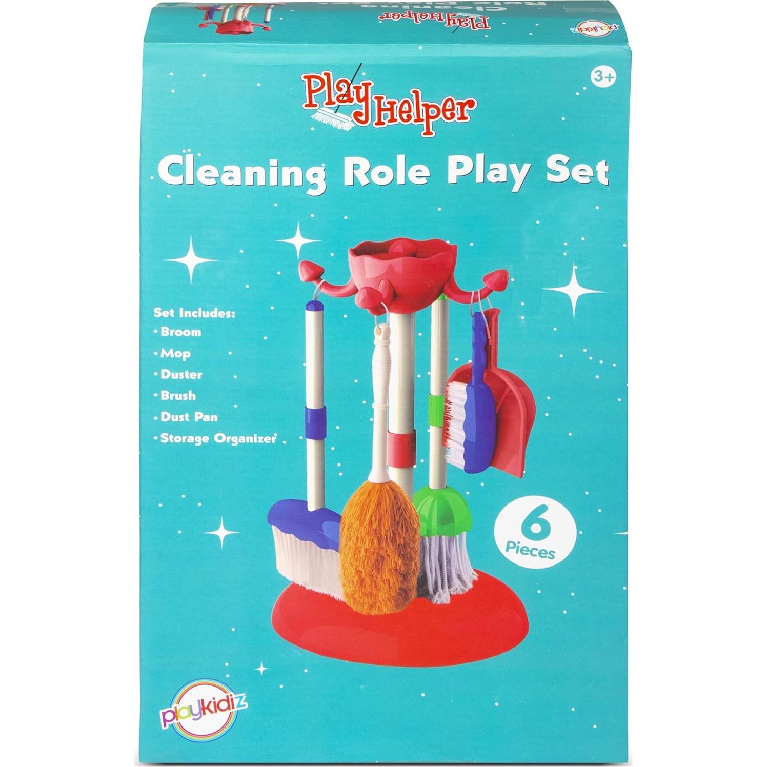 Juego de Limpieza Playkidz para Niños, 6 Piezas, Educativo