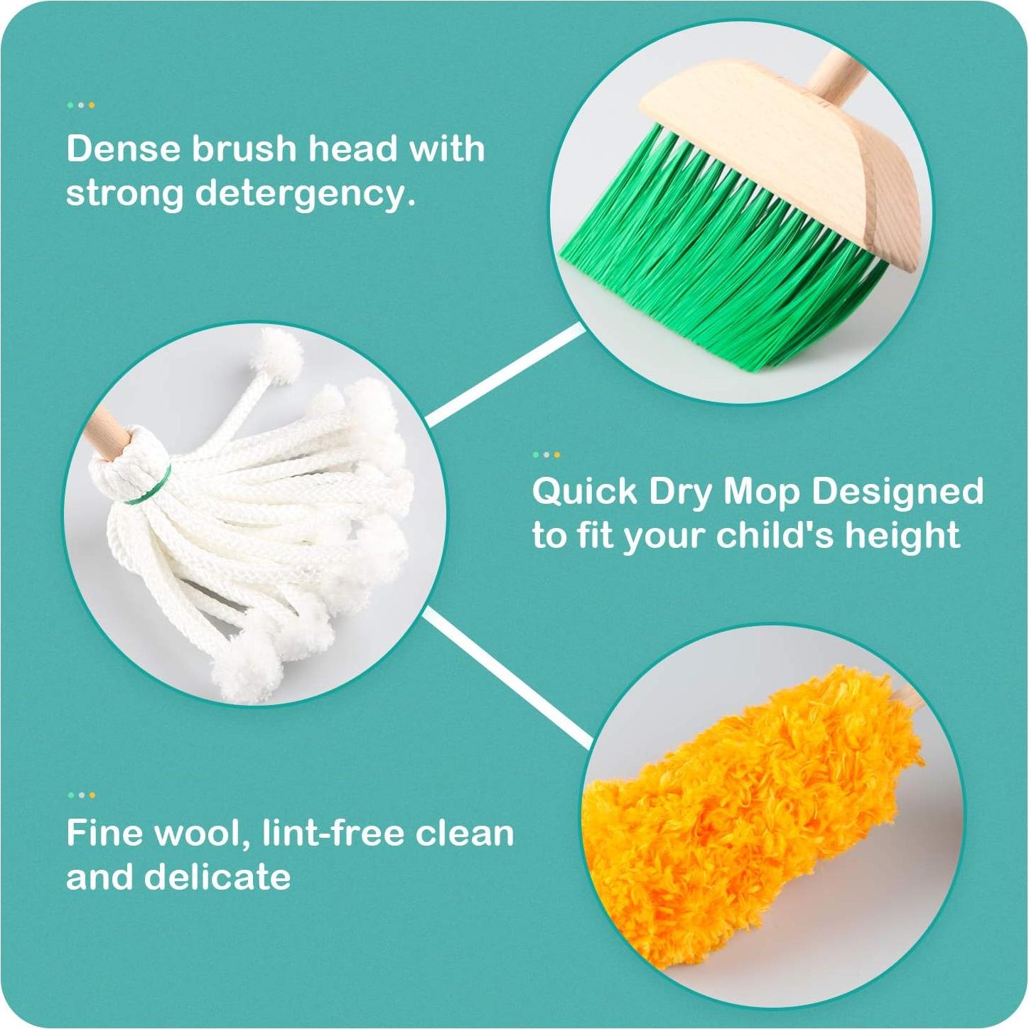 Set de Juguetes de Limpieza para Niños FOPNETS 7 Piezas