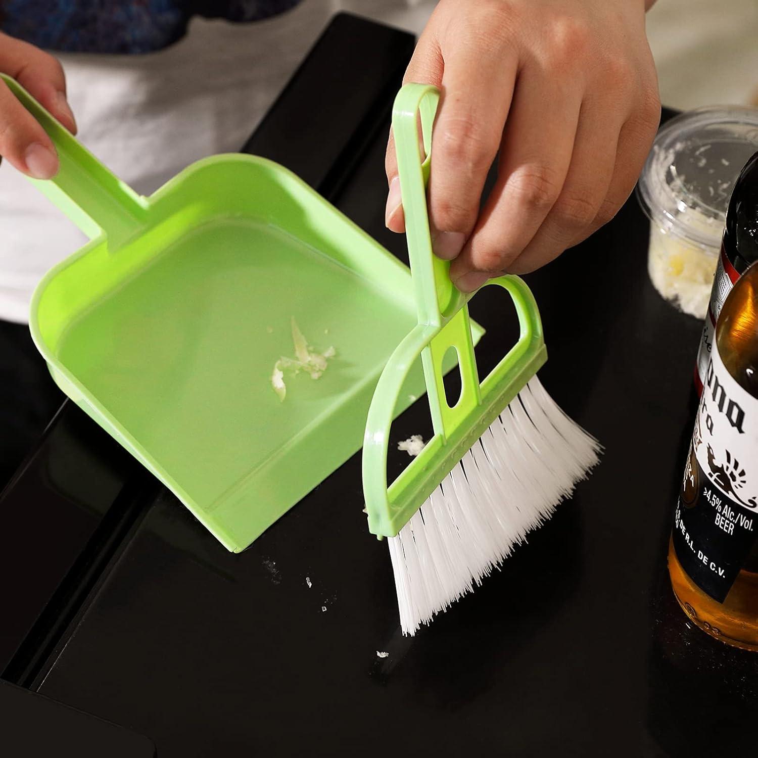 Conjunto de Mini Escoba y Recogedor Lamoutor - 3 Piezas