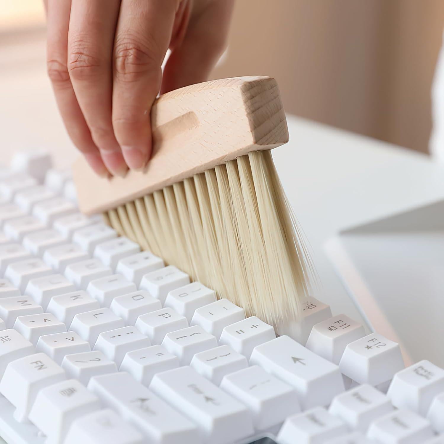 Juego Mini de Escoba y Recogedor Nokiils de Madera de Haya