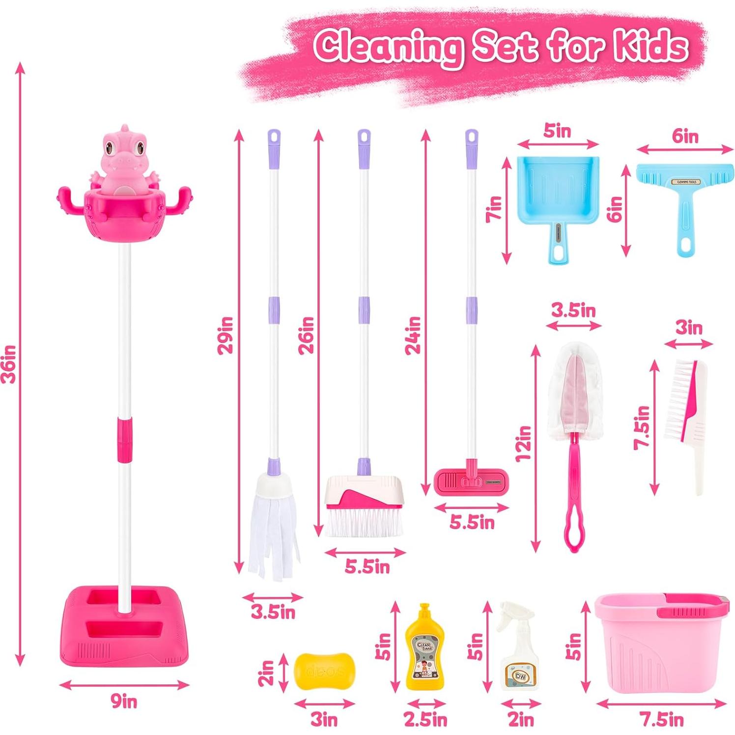 Set de Limpieza para Niños de 12 Piezas deAO - Juguete Educativo